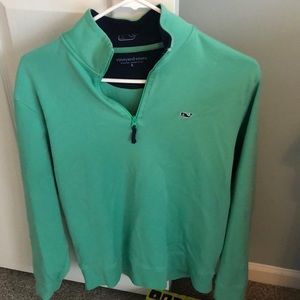 Vineyard Vines Long Sleeve Pull Over Quarter Zip